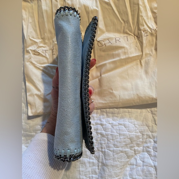 ✨Host Pick ✨CTELLA MCCARTNEY Shaggy Deer Falabella Crossbody Bag Duck Blue - Picture 6 of 16